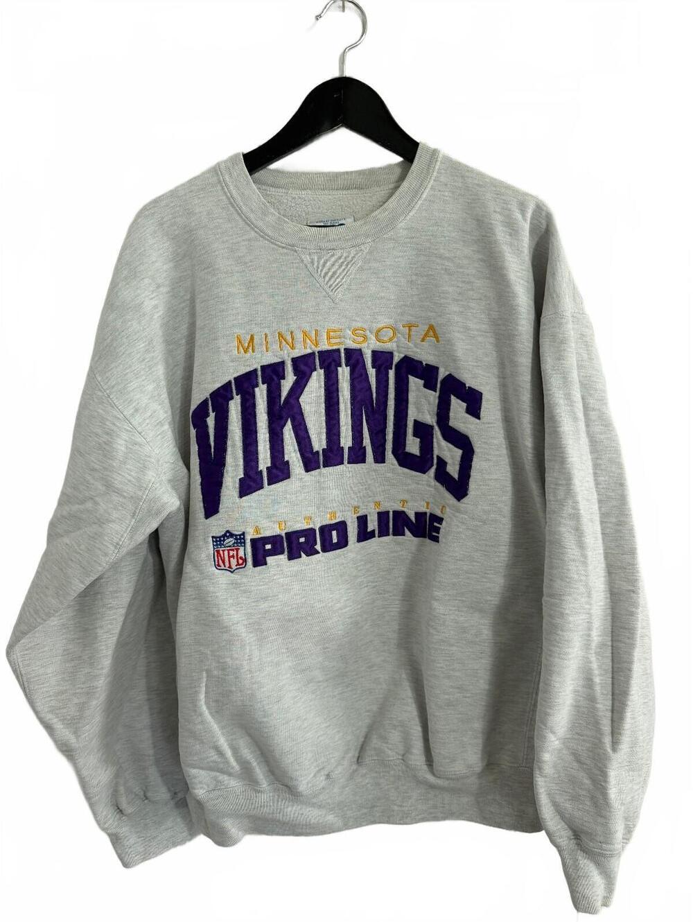 Vintage Minnesota Vikings Crewneck Sweatshirt Size XL